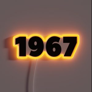 1967 Birth Year 1967 Limited Edition 1967 Epic Since 1967 Birthday Ideas Design Gifts RGB Neon Sign