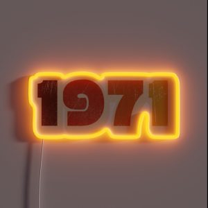 1971 RGB Neon Sign