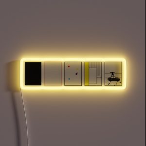 1975 Discography 3 RGB Neon Sign