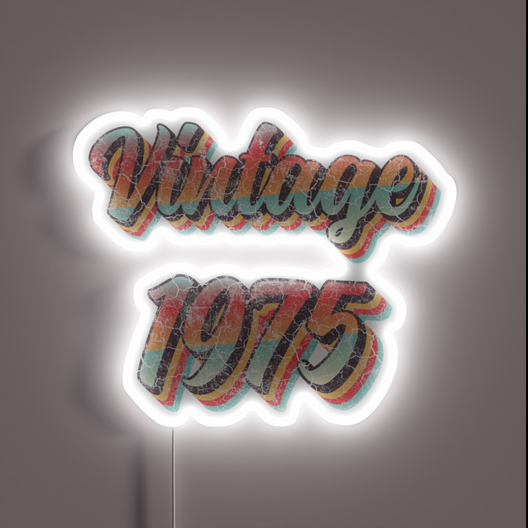 1975 RGB Neon Sign 1975 RGB Neon Sign