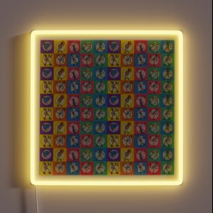 1988 Dancing Test Tubes RGB Neon Sign