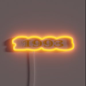 1993 Retro RGB Neon Sign