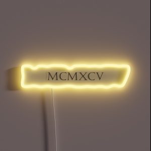 1995 RGB Neon Sign 1995 RGB Neon Sign