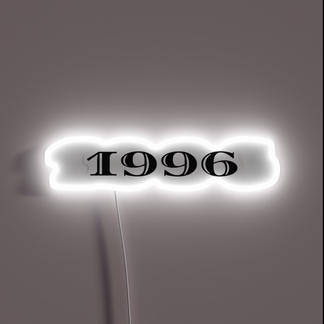 1996 Retro RGB Neon Sign 1996 Retro RGB Neon Sign