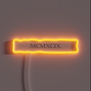 1999 RGB Neon Sign 1999 RGB Neon Sign