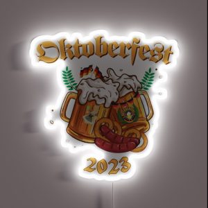 2023 Oktoberfest Beer Festival Gear RGB Neon Sign