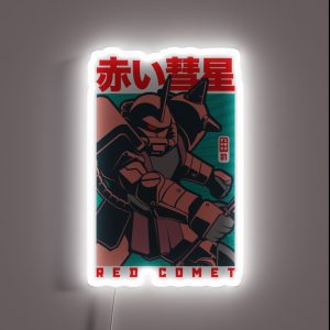 205 POP Red Comet RGB Neon Sign