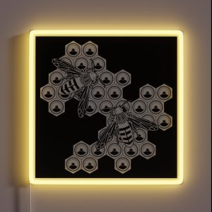 23AN080 Tekno 23 Bee RGB Neon Sign