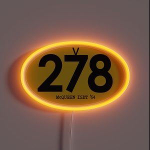 278 Mcqueen ISDT 1964 RGB Neon Sign