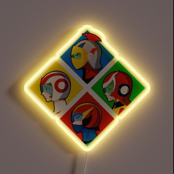 289 Goldrake 4 RGB Neon Sign
