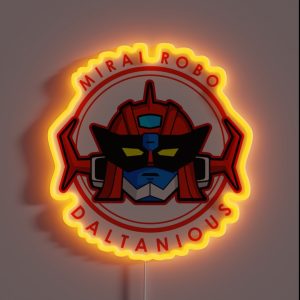 423 Retro Wide Daltanious RGB Neon Sign 423 Retro Wide Daltanious RGB Neon Sign
