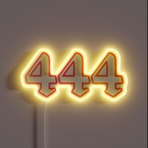 444 RGB Neon Sign