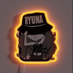 4MINUTE Hyuna Crazy RGB Neon Sign