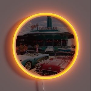 50s Drive In Diner RGB Neon Sign 50s Drive In Diner RGB Neon Sign