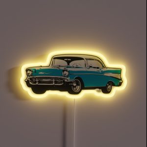57 Blue CBA RGB Neon Sign