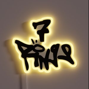 7 Rings RGB Neon Sign