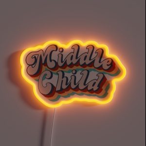 70 S Font Middle Child RGB Neon Sign 70 S Font Middle Child RGB Neon Sign