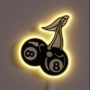 8 BALL CHERRIES RGB Neon Sign 8 BALL CHERRIES RGB Neon Sign
