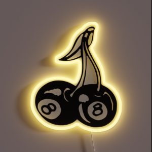 8 Ball Cherries RGB Neon Sign