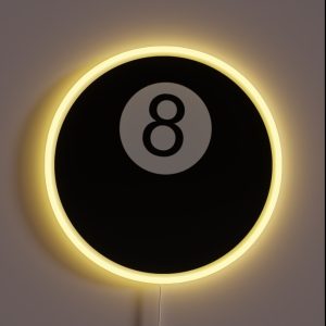 8 Ball RGB Neon Sign