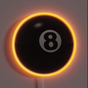 8 Ball RGB Neon Sign