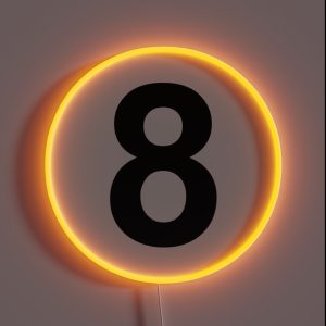 8 Billiard Ball RGB Neon Sign