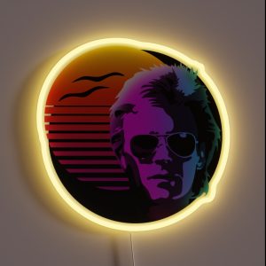 80 S Heroes Mac Black RGB Neon Sign 80 S Heroes Mac Black RGB Neon Sign