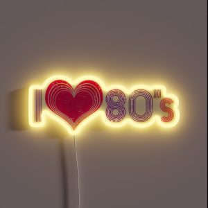80 S Music RGB Neon Sign 80 S Music RGB Neon Sign