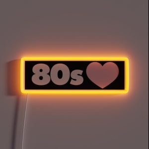 80s RGB Neon Sign 80s RGB Neon Sign