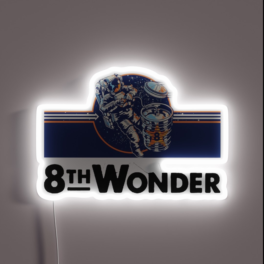 8th Wonder Brewing RGB Neon Sign 8th Wonder Brewing RGB Neon Sign