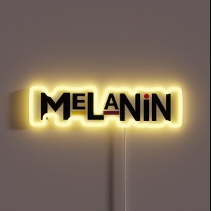 90 S Melanin RGB Neon Sign