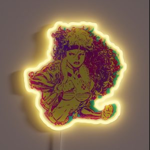 90 S Retro Jim Lee X Men Rogue RGB Neon Sign