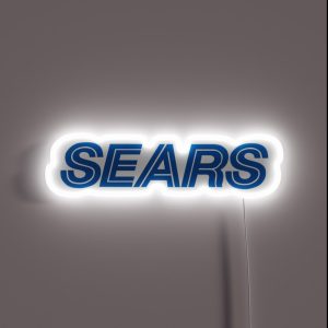 90 S Sears Logo RGB Neon Sign