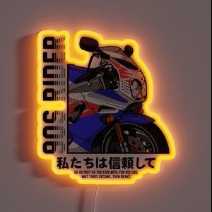 90s Rider RGB Neon Sign