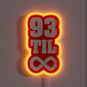 93 Til RGB Neon Sign