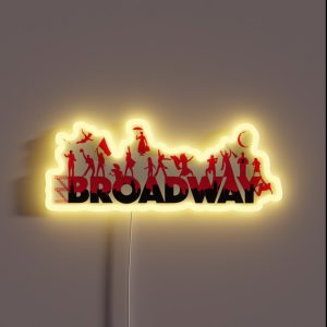A Celebration Of Broadway RGB Neon Sign A Celebration Of Broadway RGB Neon Sign