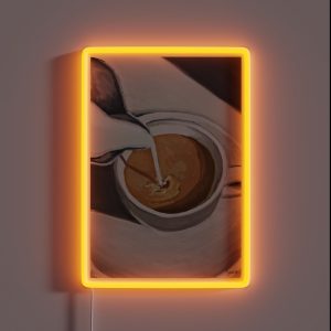 A Cup Of Coffee RGB Neon Sign A Cup Of Coffee RGB Neon Sign