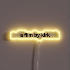 A Film RGB Neon Sign A Film RGB Neon Sign