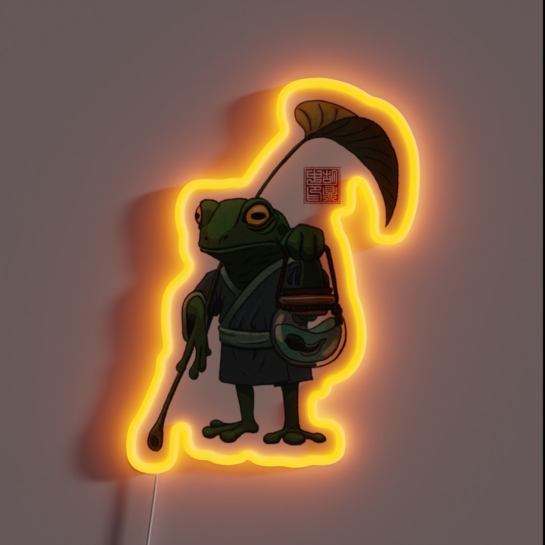 A Frog And His Son RGB Neon Sign A Frog And His Son RGB Neon Sign