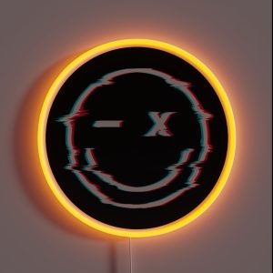 A Glitch In Smile RGB Neon Sign A Glitch In Smile RGB Neon Sign