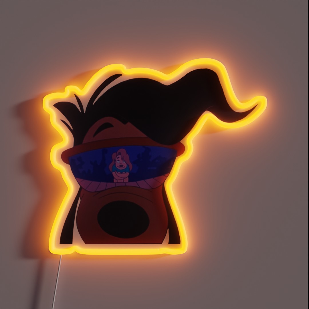 A Goofy Movie Max Goof And Roxanne RGB Neon Sign A Goofy Movie Max Goof And Roxanne RGB Neon Sign
