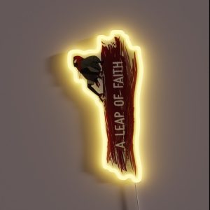 A Leap Of Faith RGB Neon Sign