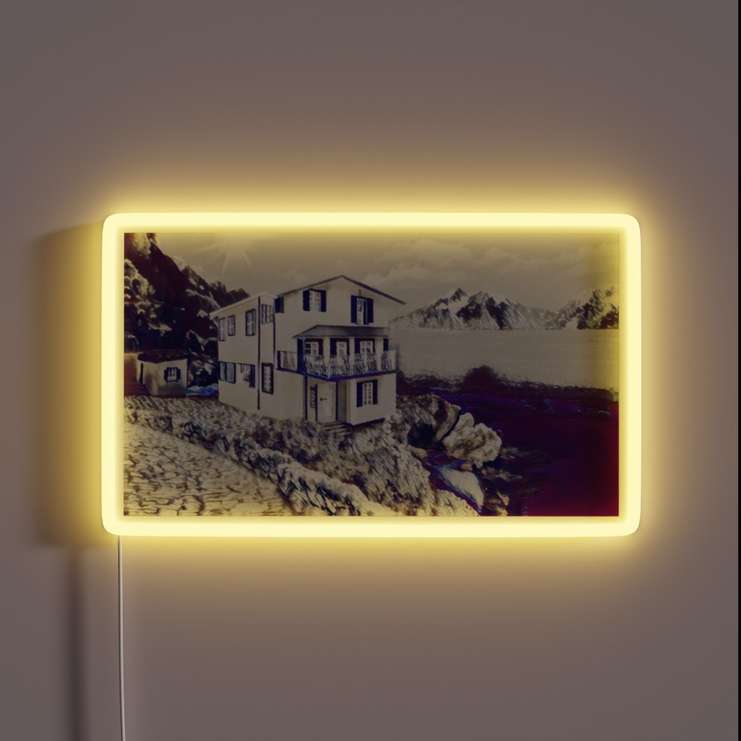 A Little Corner Of Greece RGB Neon Sign A Little Corner Of Greece RGB Neon Sign