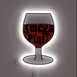 A Mega Pint RGB Neon Sign