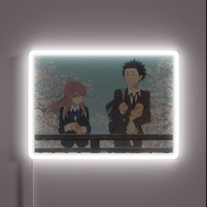 A Silent Voice Shoya Shouko Anime Movie RGB Neon Sign