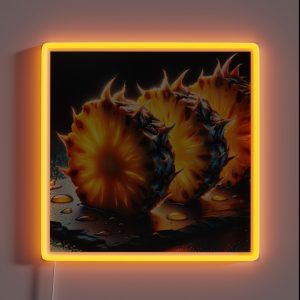 A Slice Of Glowing Paradise RGB Neon Sign