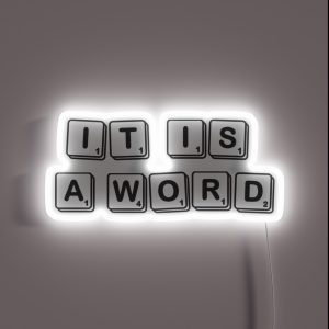 A Statement In Vocabulary RGB Neon Sign A Statement In Vocabulary RGB Neon Sign