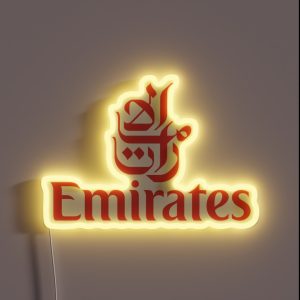 A Subsidiary Of The Emirates Group Airlines To Airline Company RGB Neon Sign