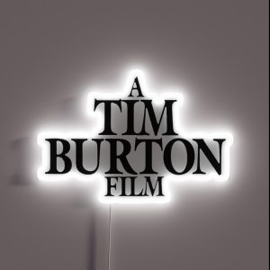 A Tim Burton Film RGB Neon Sign
