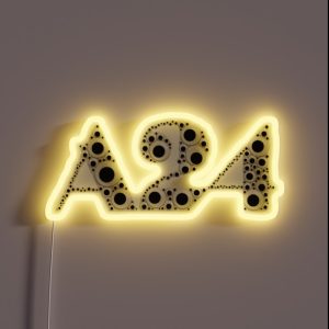 A24 Everything Everywhere All At Once Logo RGB Neon Sign